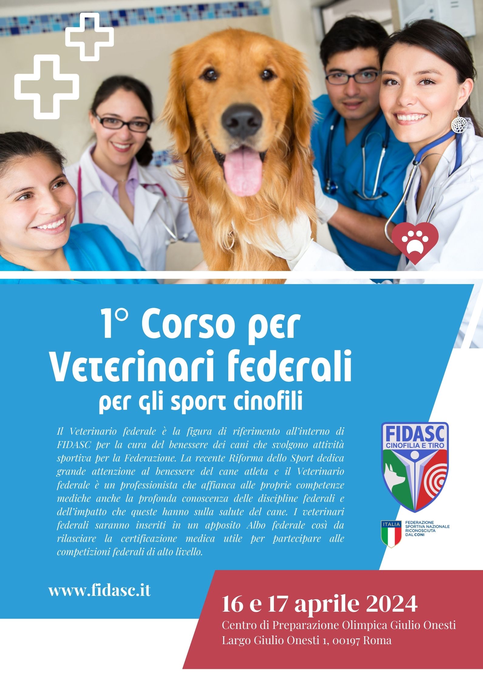 1° Corso per veterinari federali