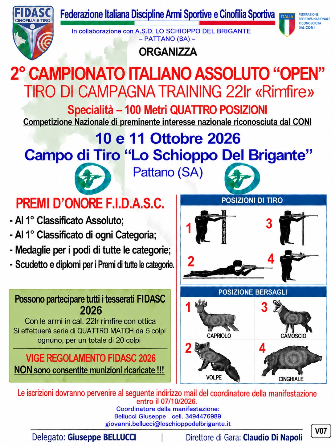 2.Campionato.Italiano.AssolutOpen.Tiro.Di.CampagnaTraining.22lr