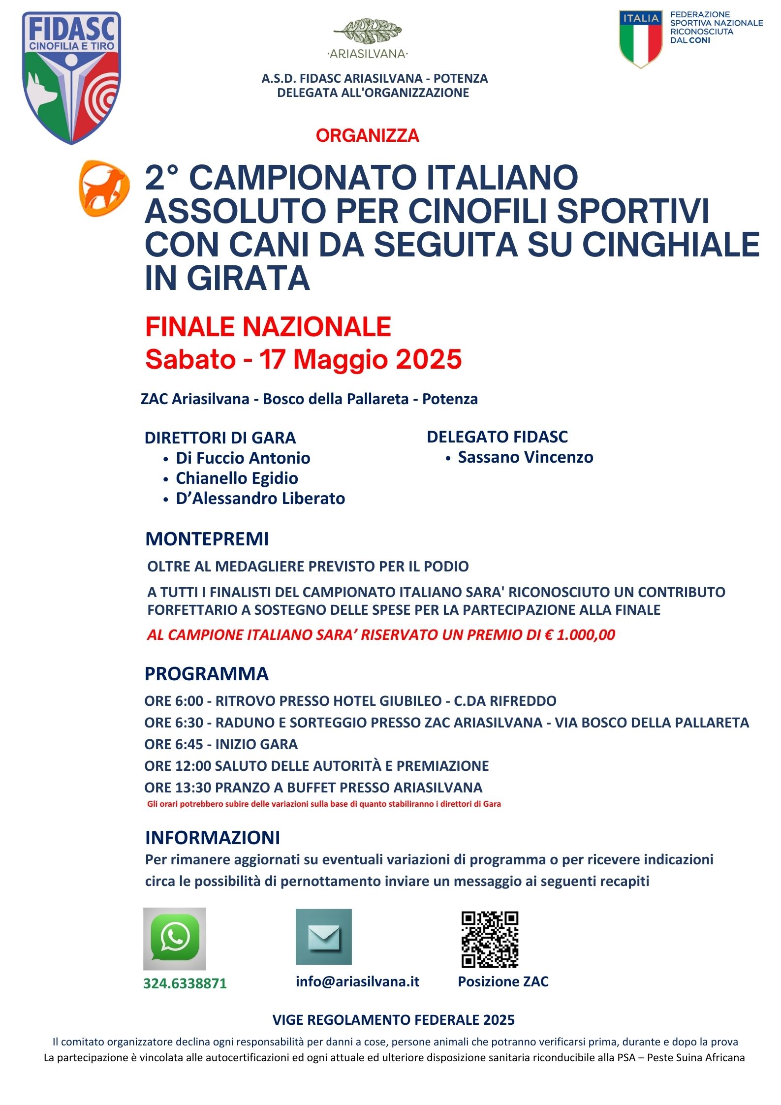 Locandina Finale Girata 2025