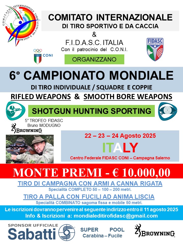 Locandina mondiale 2025