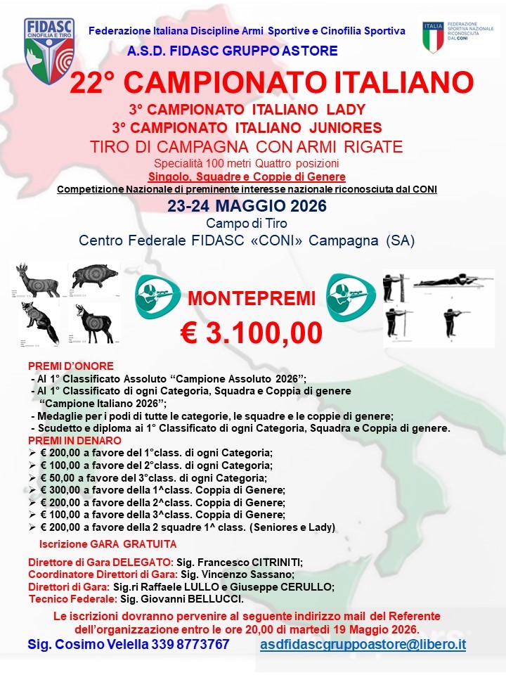 locandina 100 mt 2026
