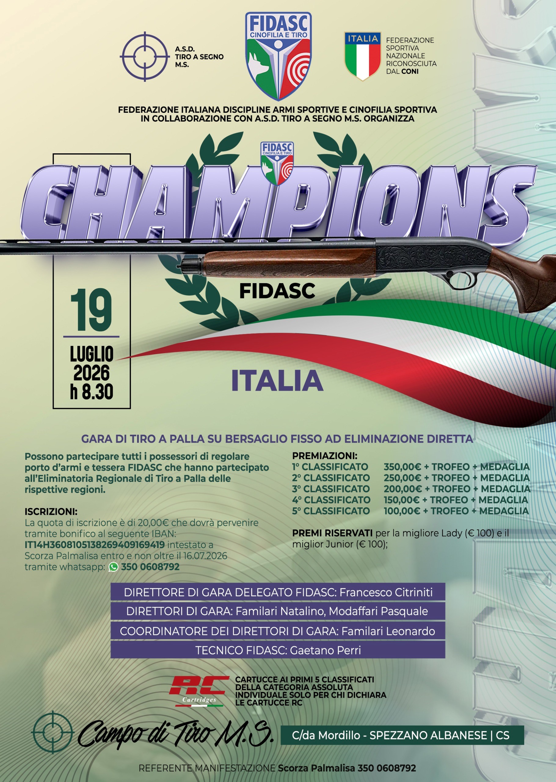 locandina champions 2026