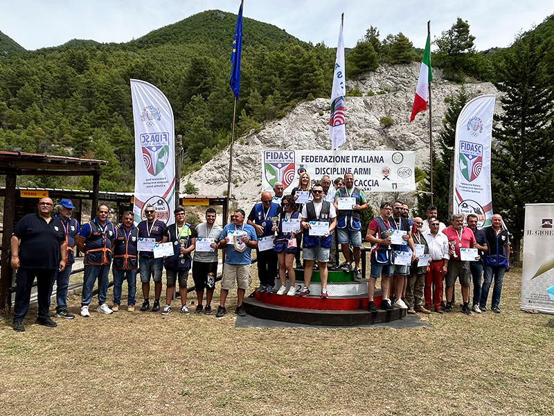 I PODI DEL 4° CAMPIONATO ITALIANO A SQUADRE REGIONALI
