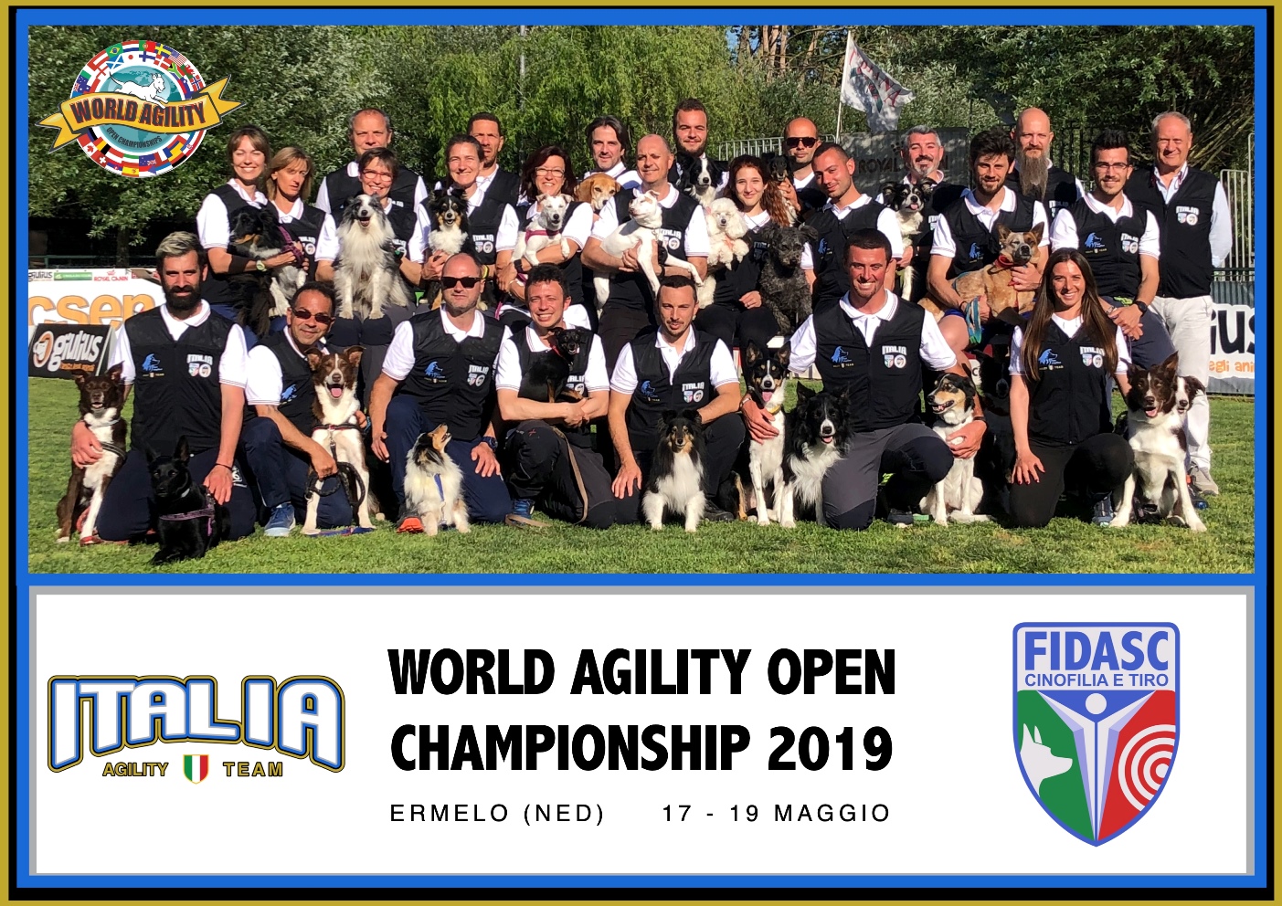 AGILITY - Finito il mondiale WAO 2019