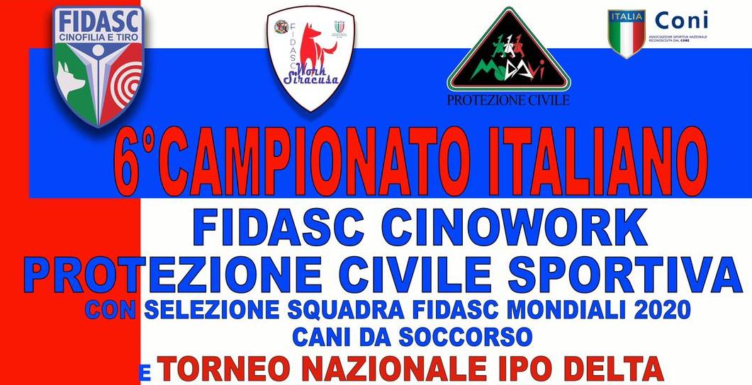 6° campionato Italiano di Protezione Civile Sportiva