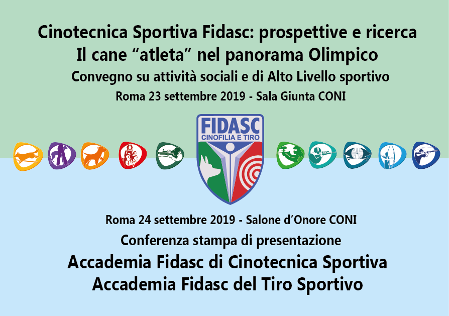 Convegno sulle attività Cinotecniche e Conferenza Stampa di presentazione delle Accademie FIDASC