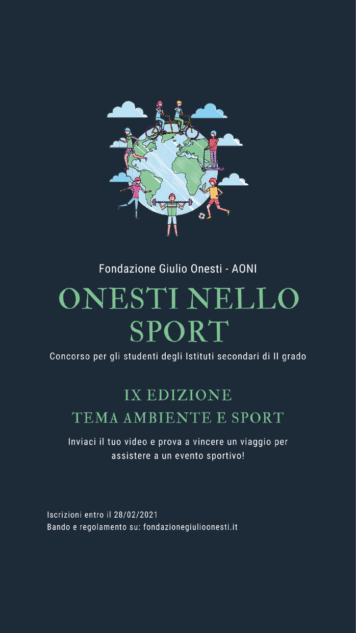 Concorso Onesti nello sport, IX edizione