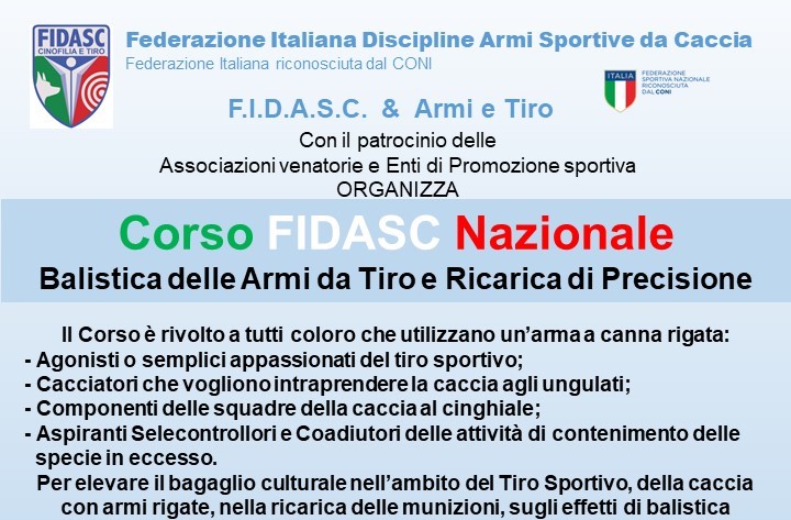 Corso FIDASC Nazionale