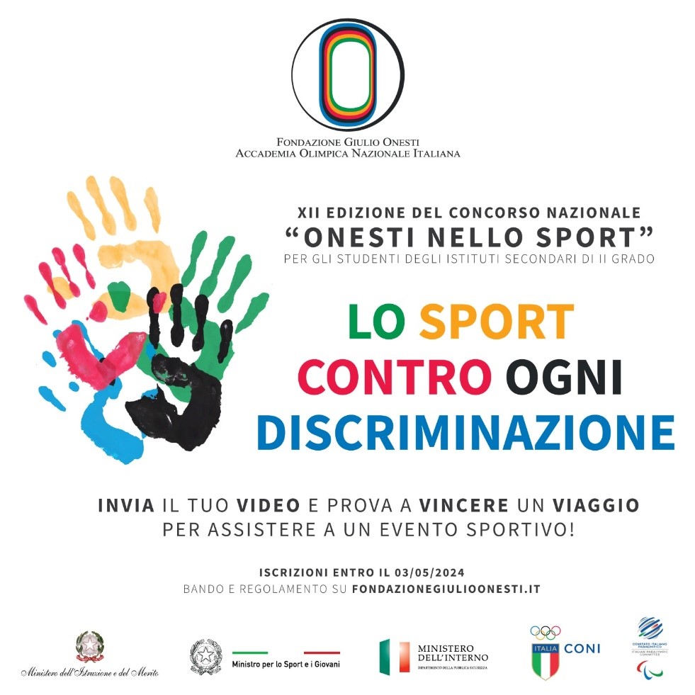 Concorso Onesti nello Sport XII Edizione