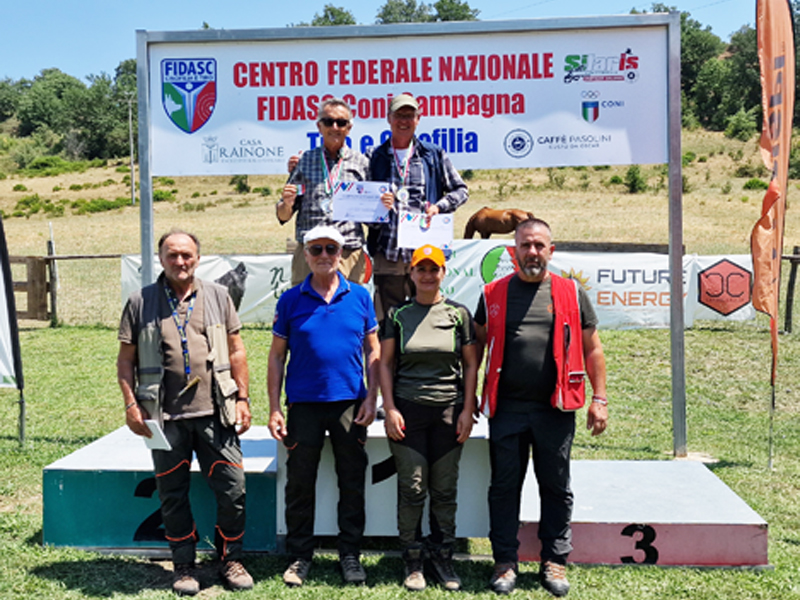 22Quaglie 2 Podio squadre Continentali italiani