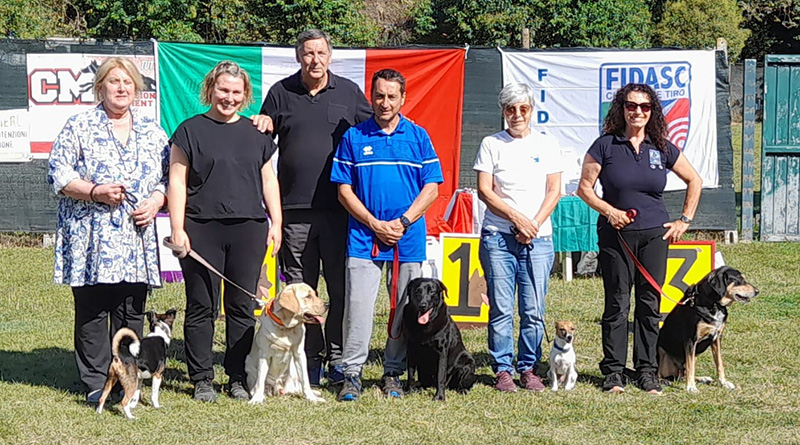 50 i binomi presenti al Campionato italiano Cani da soccorso e al Torneo nazionale Rally O.