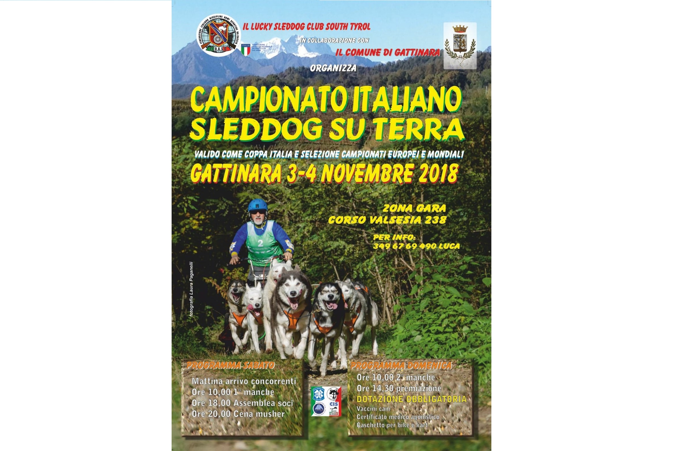 Campionato Italiano Sleddog su terra