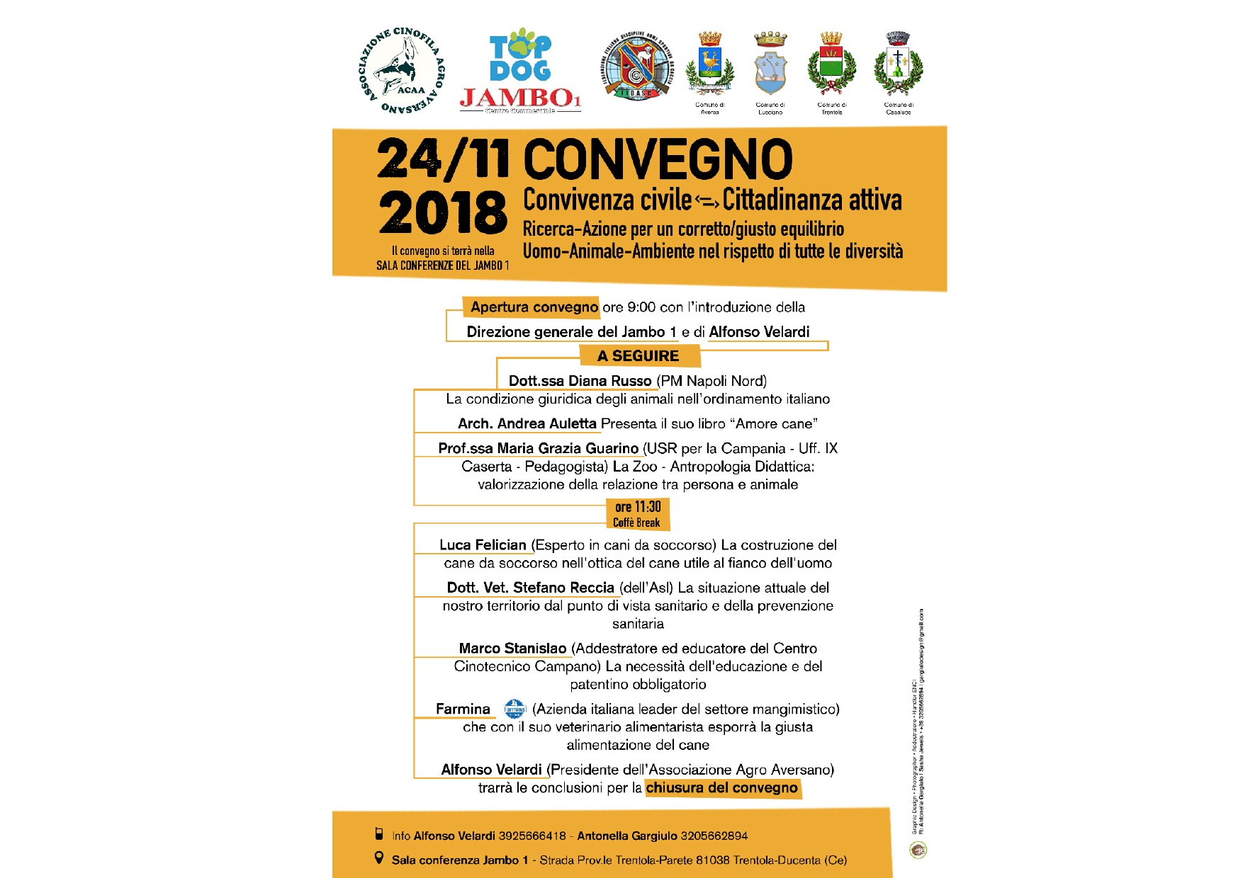 CONVEGNO - Convivenza civile = Cittadinanza attiva